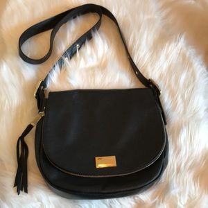 Juicy couture black leather purse